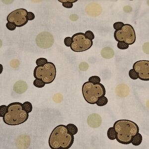 Cute Monkey Print Fabric